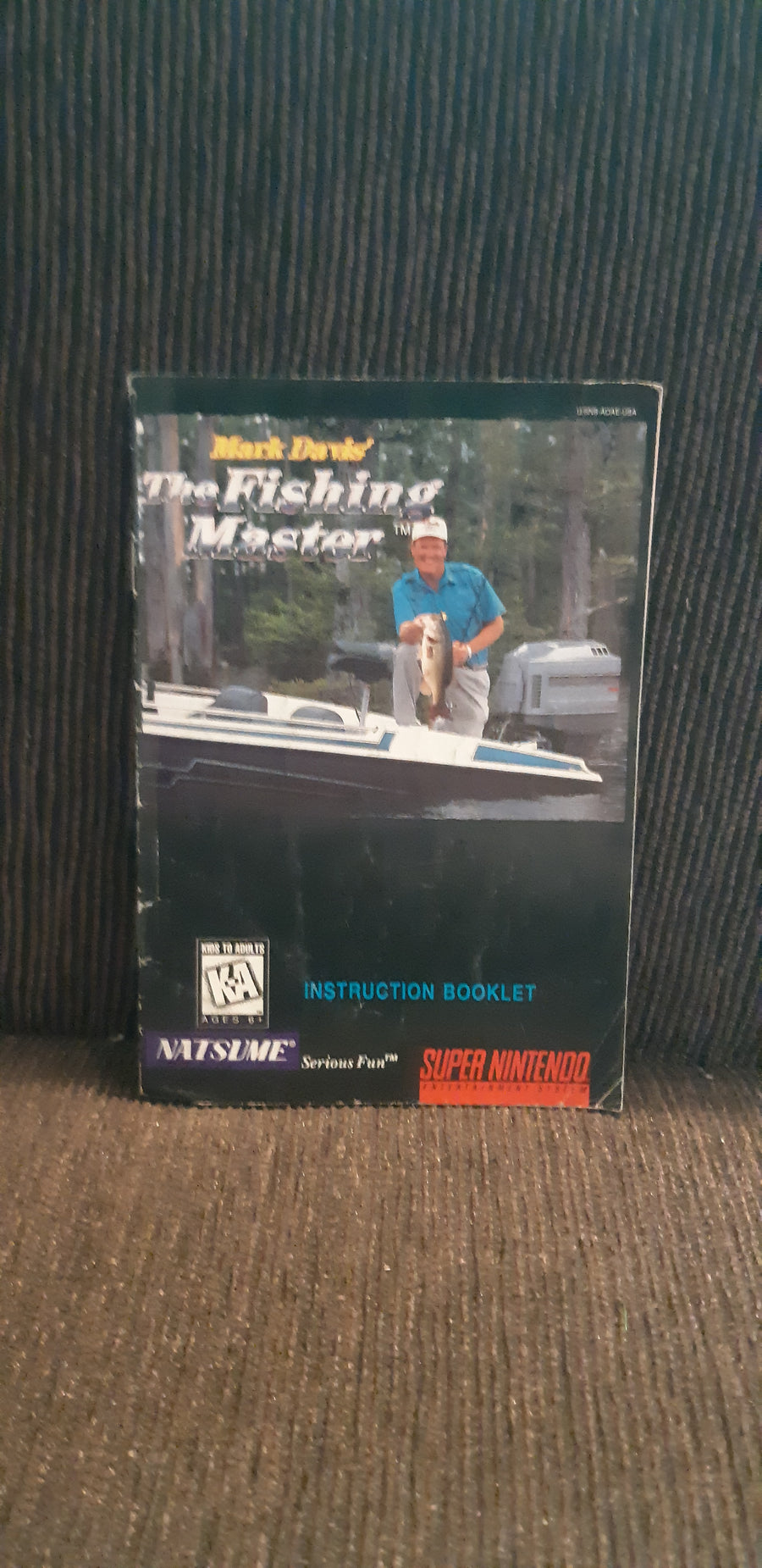 mark davis the fishing master snes manual