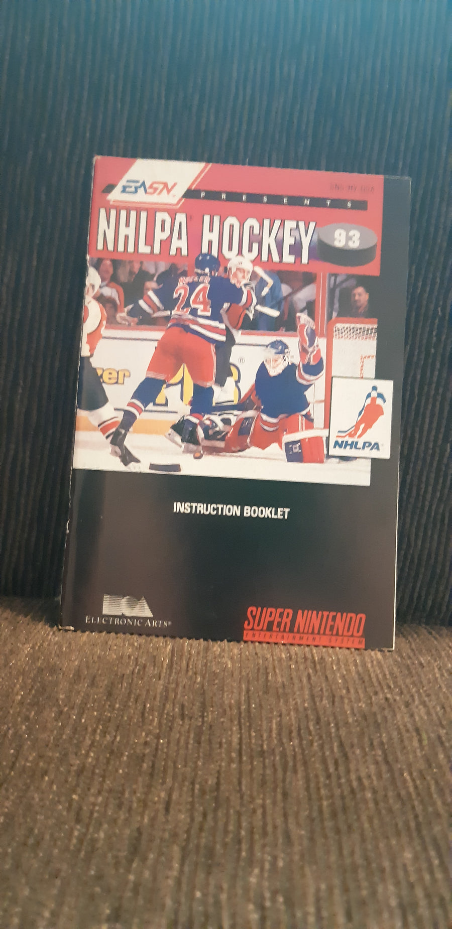 Nhlpa Hockey 93 snes manual