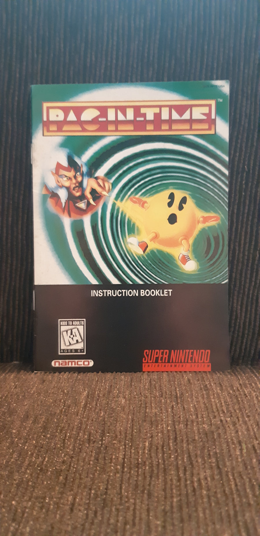 pac in time snes manual