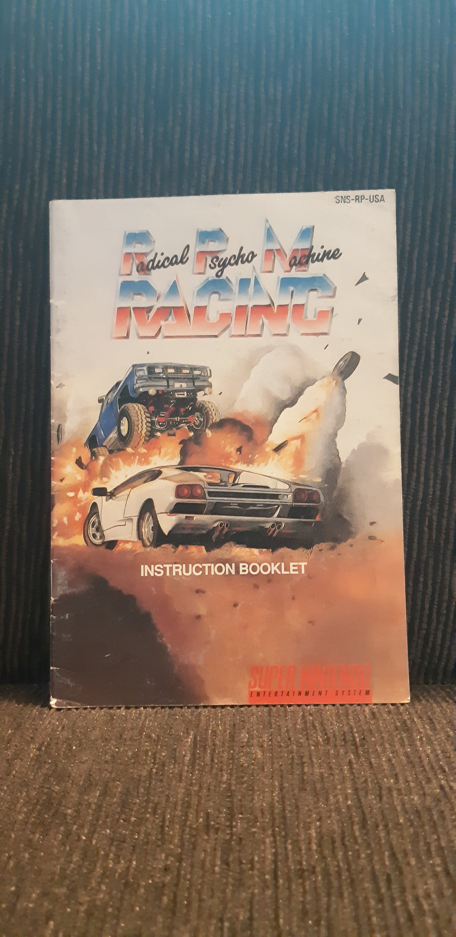 radical psycho machine racing snes manual