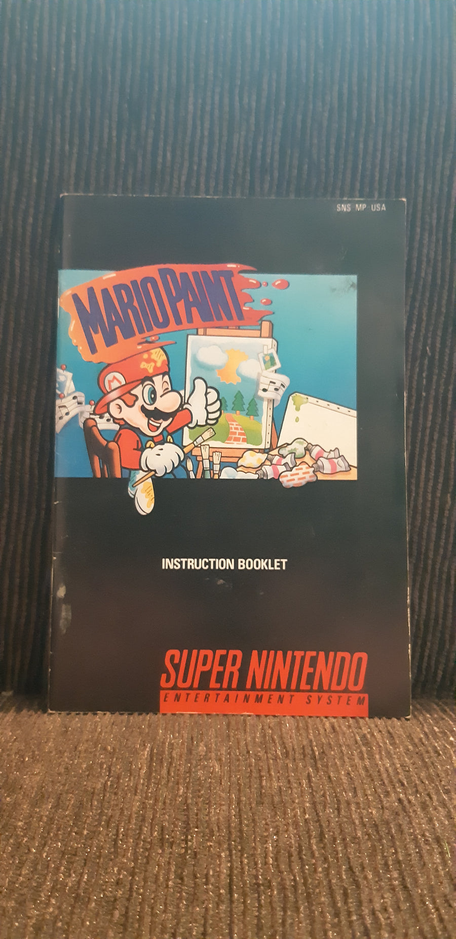 mario paint snes manual