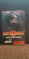 Mortal Kombat 2 snes manual