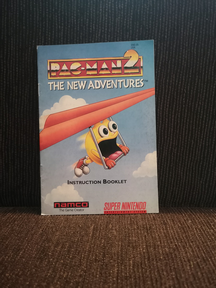 pacman 2 the new adventures snes manual